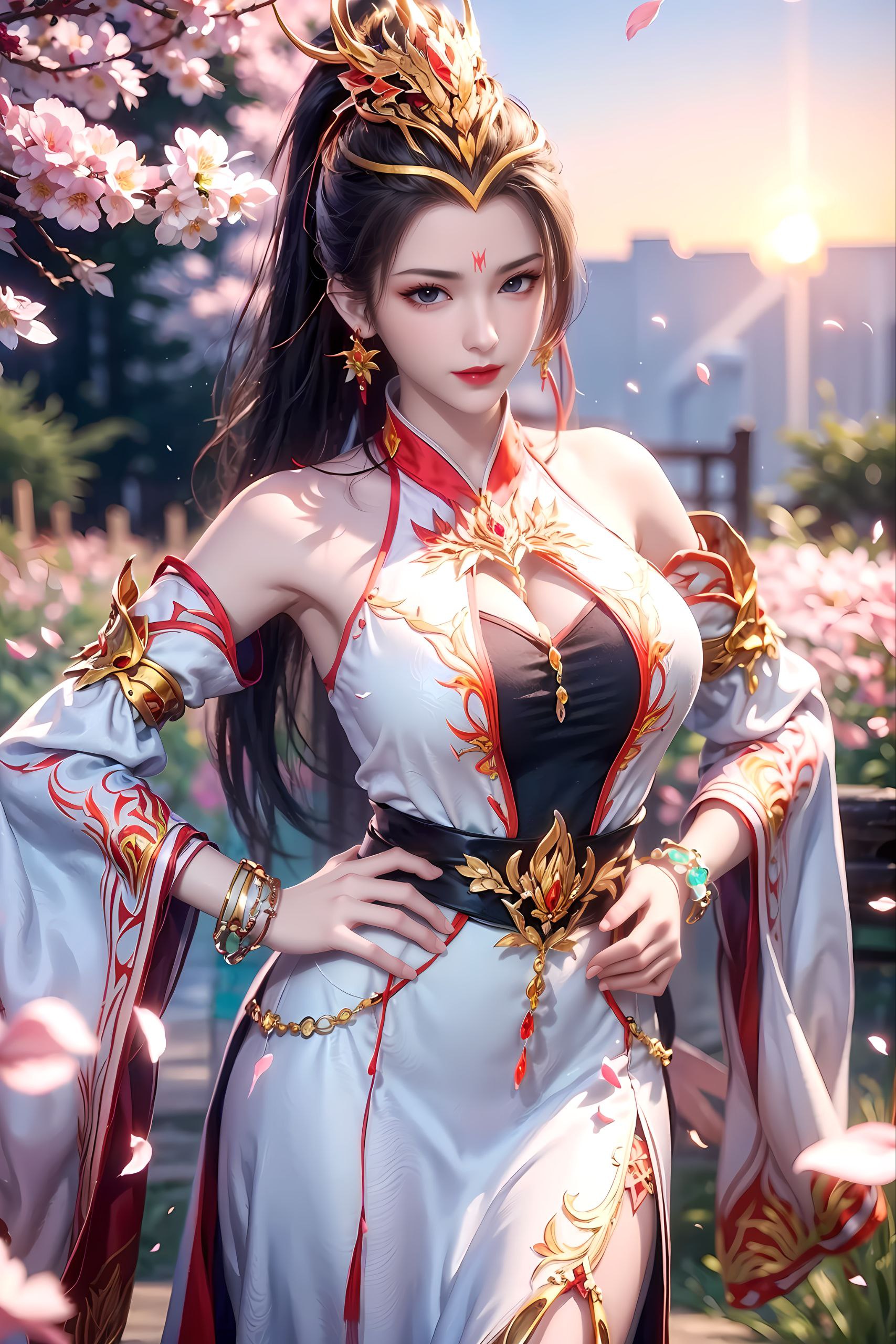库房上进行